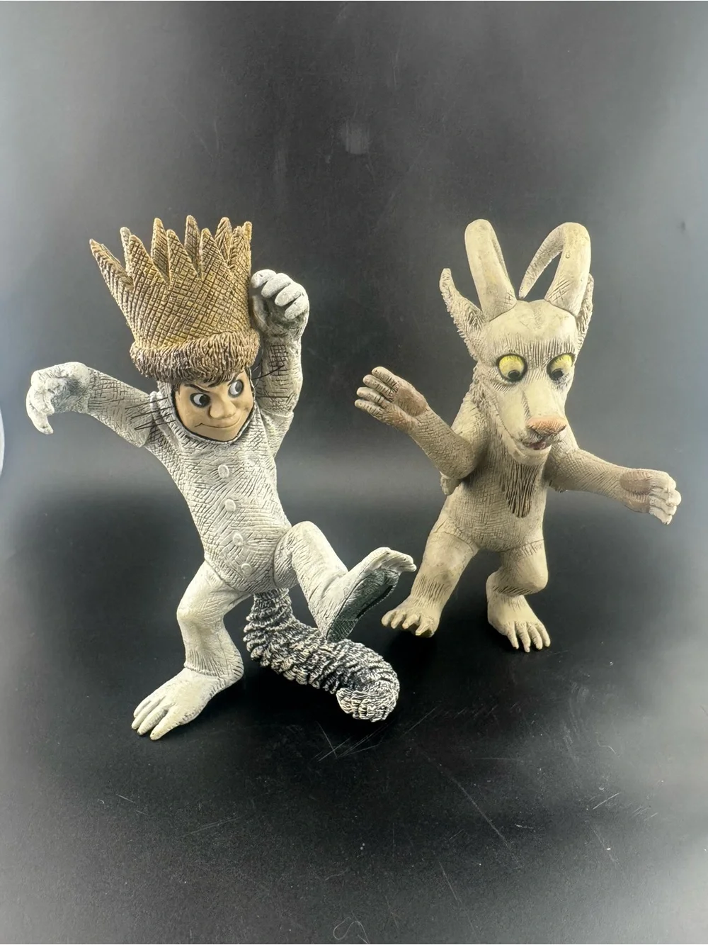 Vintage Where the Wild Things Are Max and Goat boy figure by Mcfarlane Toys